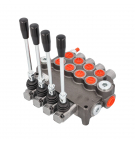 4-section hydraulic distributor