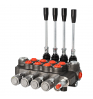 4-section hydraulic manifold 4x floating slide