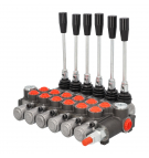 6-section hydraulic distributor