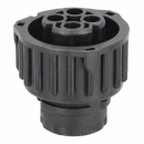 Złącze okrągłe; wtyk; żeńskie; 2.5mm System; PIN: 4; na przewód