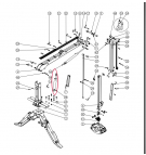 Siłownik I-go ramienia Palms 680/695
