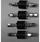 Receiver shock absorbers