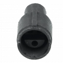 Conector circular, zócalo para montaje en cable, 3 contactos, cuerpo de goma