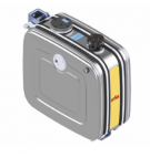 Zbiornik aluminiowy SM-132L/112L-AL-MP-SGL SPRT KIT