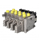 Danfoss PVG32 hydraulic distributor, as per specification - 4 sections, electrically controlled, 40l/min, OC, carry over