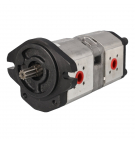 Second-section gear hydraulic pump