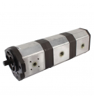 3-section hydraulic gear pump 55 + 50 + 50 cm3