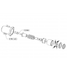 Zastrzask suwaka Nordhydraulic typ A