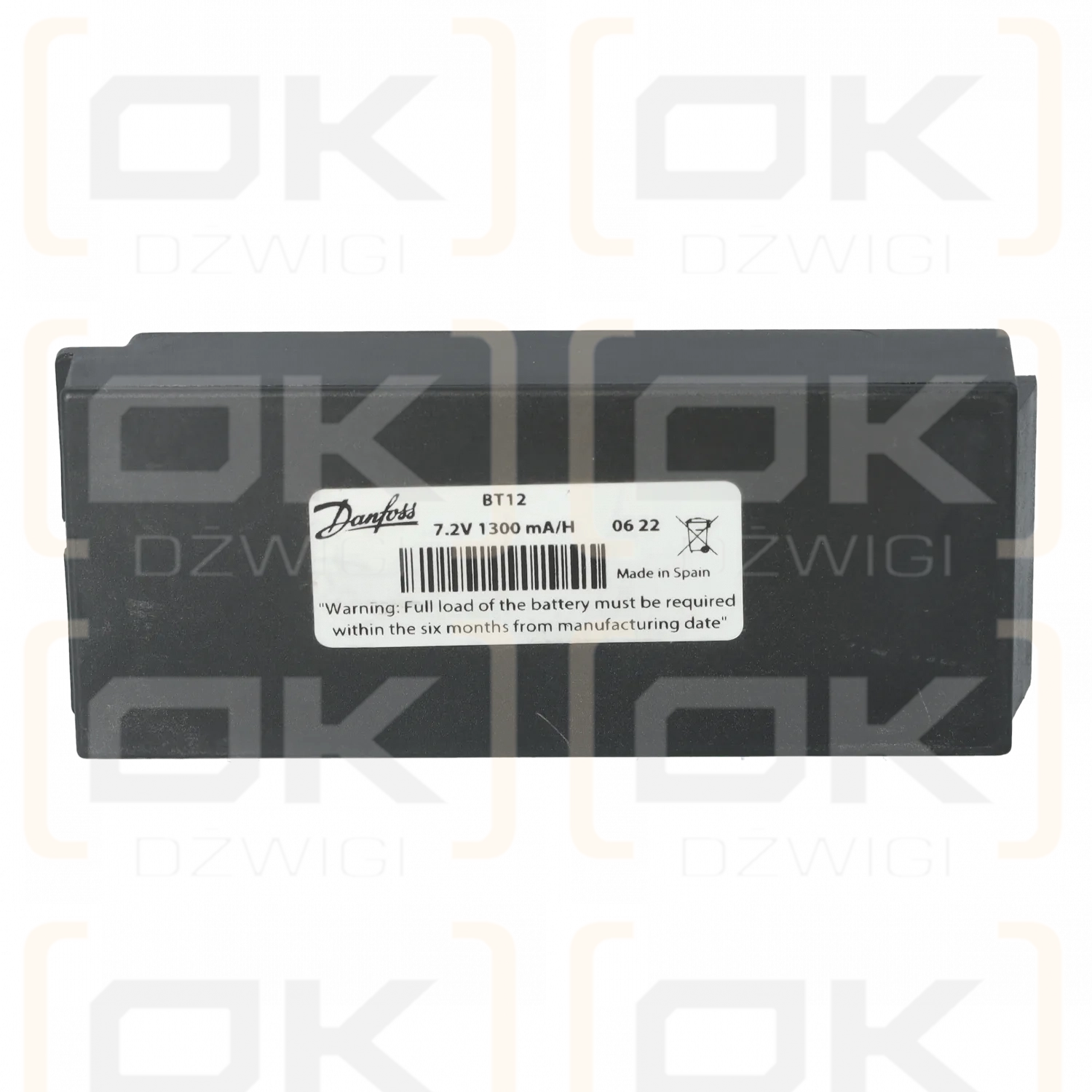 Аккумулятор IKUSI BT12 7,2 В постоянного тока 1300 мАч