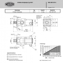 Bomba hidráulica Meiller 52L número antiguo 210/1c