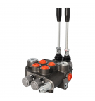 2-section hydraulic valve 1/2 "