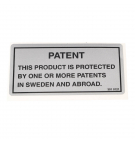 HIAB sticker patent designation