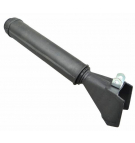 Przewód teleskopowy krótki czarny plastikowy Siewnik