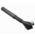 Przewód teleskopowy długi czarny plastikowy Siewnik