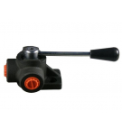 Rozdzielacz hydrauliczny obrotowy kierunkowy zawór trójdrożny 3/8 60L