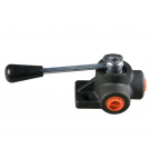 Rozdzielacz hydrauliczny obrotowy kierunkowy zawór trójdrożny 1/2'' 90L