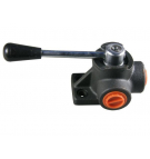 Rozdzielacz hydrauliczny obrotowy kierunkowy zawór trójdrożny 3/4'' 120L
