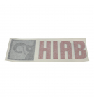 HIAB logo sticker 410x150