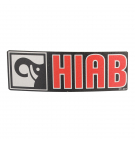 Hiab sticker 126x43