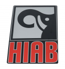 Hiab sticker 220x147mm