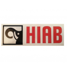 Naklejka Hiab logo 350x108mm