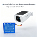 Replacement Battery for Eufy SoloCam S40 Solar / INR18650F1L 13600mAh Li-ion 3.7V (Cameron Sino)