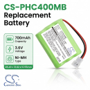 Replacement Battery for Philips SBC-EB3655 / MT700D02C099 700mAh Ni-MH 3.6V (Cameron Sino)