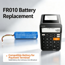 Batería de repuesto para la caja registradora financiera Sunmi FR010 / SM-H18650IL 2600 mAh Li-ion 3.7 V (Cameron Sino)