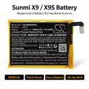 Сменный аккумулятор для Sunmi X9s / JKFX 4800 мАч Li-Polymer 3,8 В (Cameron Sino)