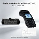 Batería de repuesto para Verifone V200T / BPK470-001, 3300 mAh, iones de litio, 3,7 V (Cameron Sino)