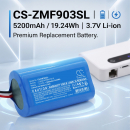 Replacement Battery for ZTE MF903 / Li3650T42P6h673719 5200mAh Li-ion 3.7V (Cameron Sino)