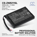 Replacement Battery for Zyxel / 610-00009-00A 3000 mAh Li-ion 3.8 V (Cameron Sino)
