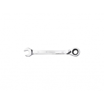 Ratchet open-end wrench, offset, 12 mm, Teger