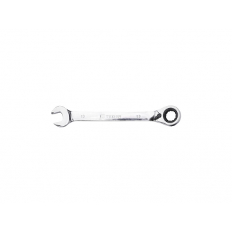 Ratchet open-end wrench, offset, 13 mm, Teger