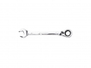 Ratchet open-end wrench, offset, 14 mm, Teger