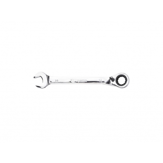 Ratchet open-end wrench, offset, 14 mm, Teger