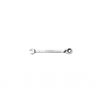 Ratcheting open-end wrench, offset, 8 mm, Teger