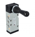 Camozzi 5/3 CC pneumatic valve; G 1/4 "; bistable; manual control