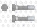 Connecting rod bolt C-330 50100700 ORIGINAL URSUS (sold in packs of 10)