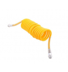 Przewód spiralny M-16x1.5 4.5m żółty POLMO