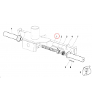 Amco Veba L = 480 toothed rack
