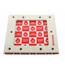 Uszczelka pokrywy dolnej przedniej skrzyni krążelit 0.8mm C-360 ( sprzedawane po 10 ) ORYGINAŁ URSUS