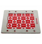 Uszczelka pokrywy dolnej skrzyni krążelit 0.8mm Zetor ( sprzedawane po 5 ) ORYGINAŁ URSUS