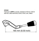 Palanca Parker P70CF G2, F130 G2, L90LS tipo MP15 - roja