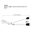 Dźwignia Parker K220LS ECH2,PCH VA300 typ ML1