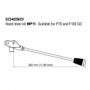 Parker lever P70CF, F130CF, type MP11, length 302 mm