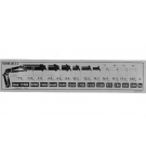 Diagram udźwigu HIAB 245 E-5