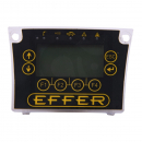 Effer Scanreco Funksteuerungsdisplay, LCD + 8 Membrantasten
