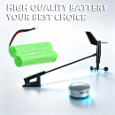 Batería de repuesto para sensor de viento B&G WS320 / 000-15141-001 600 mAh Ni-MH 2,4 V (Cameron Sino)