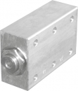 Válvula antirretorno doble brida 1/2" BSP 50 l/m 210 bar 8 bar junta tórica